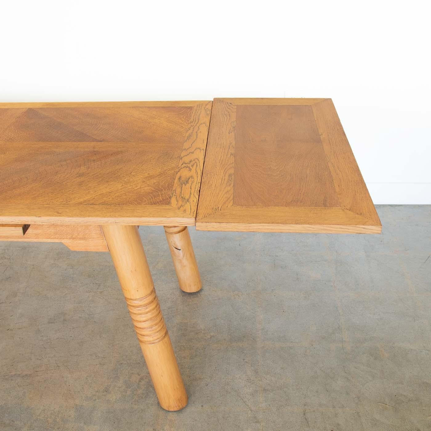 Table ou bureau extensible français par Charles Dudouyt en vente 7