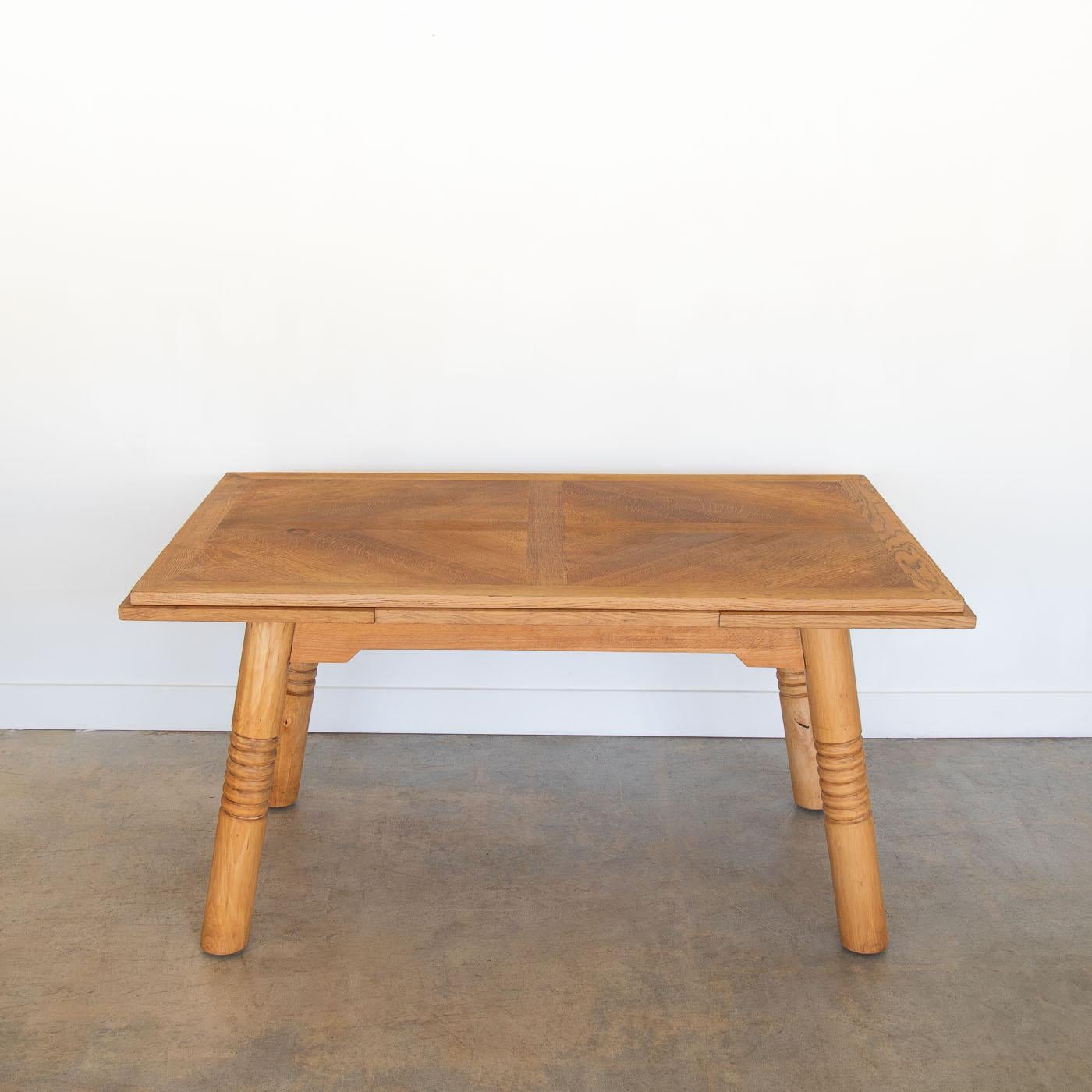 20ième siècle Table ou bureau extensible français par Charles Dudouyt en vente
