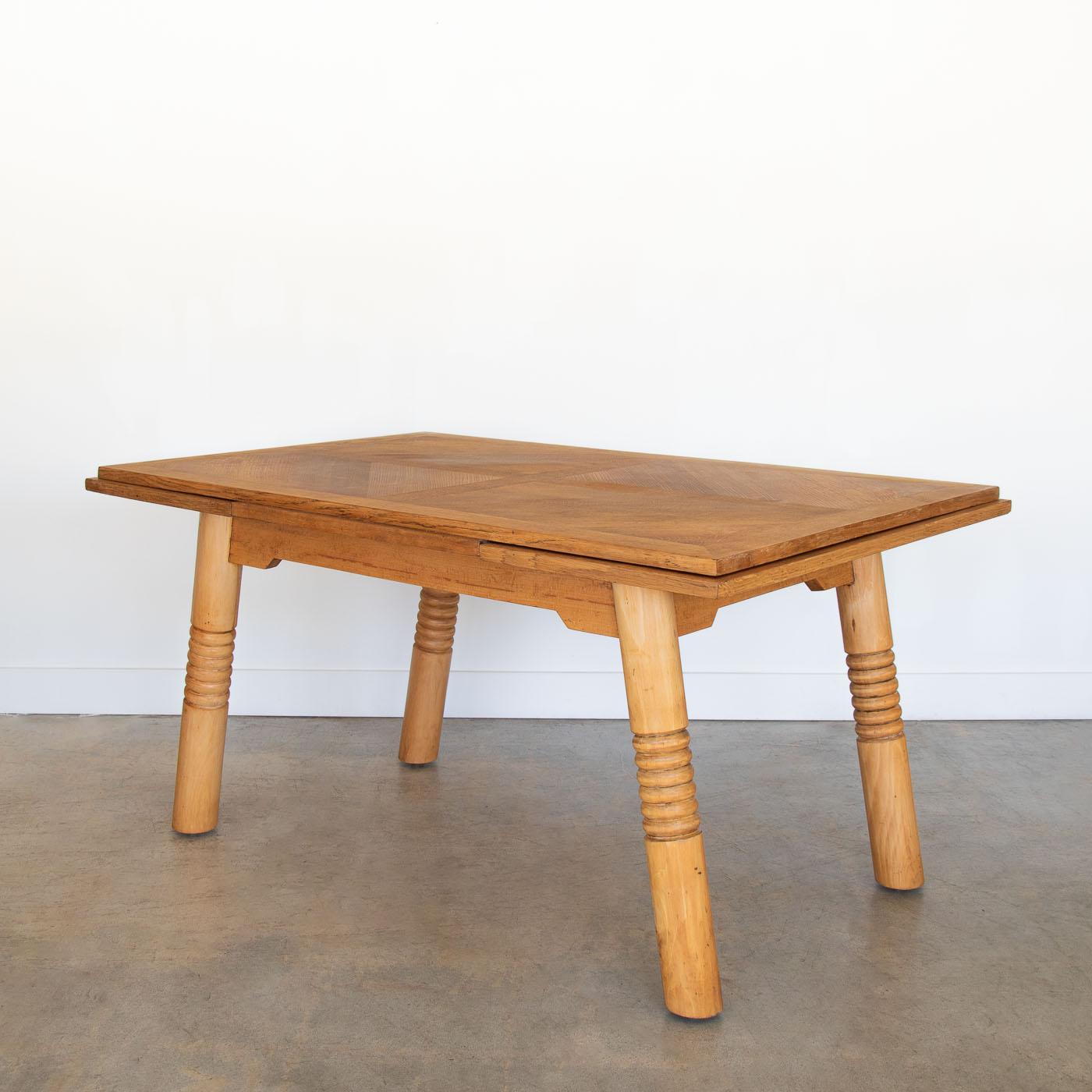 Table ou bureau extensible français par Charles Dudouyt en vente 1