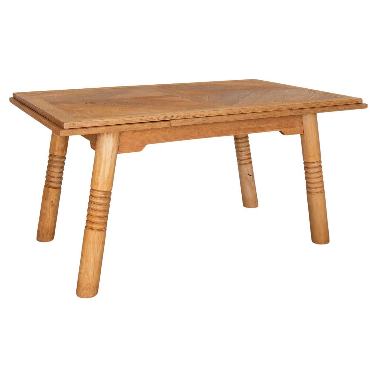 Table ou bureau extensible français par Charles Dudouyt en vente