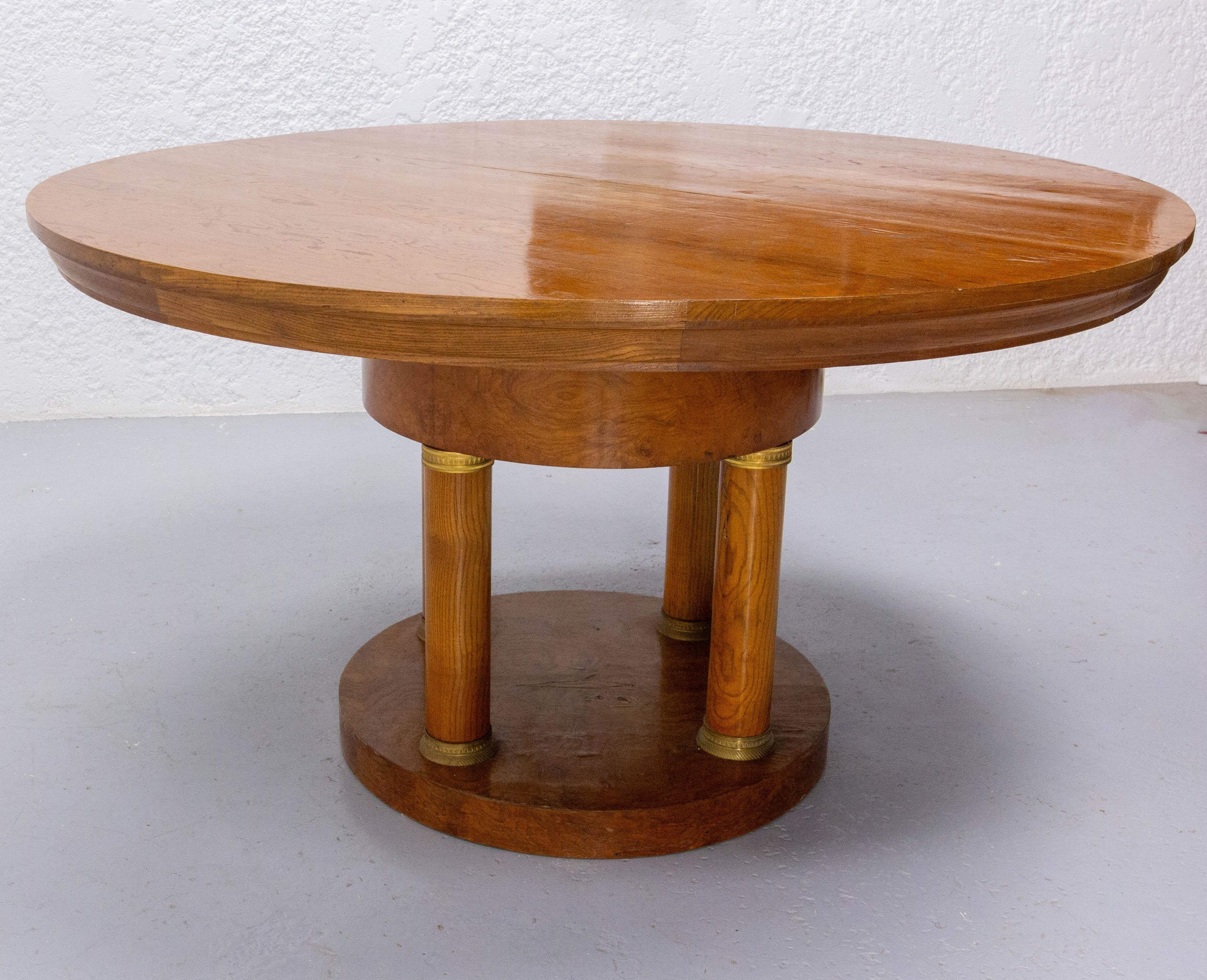 fabriquer rallonge table ronde