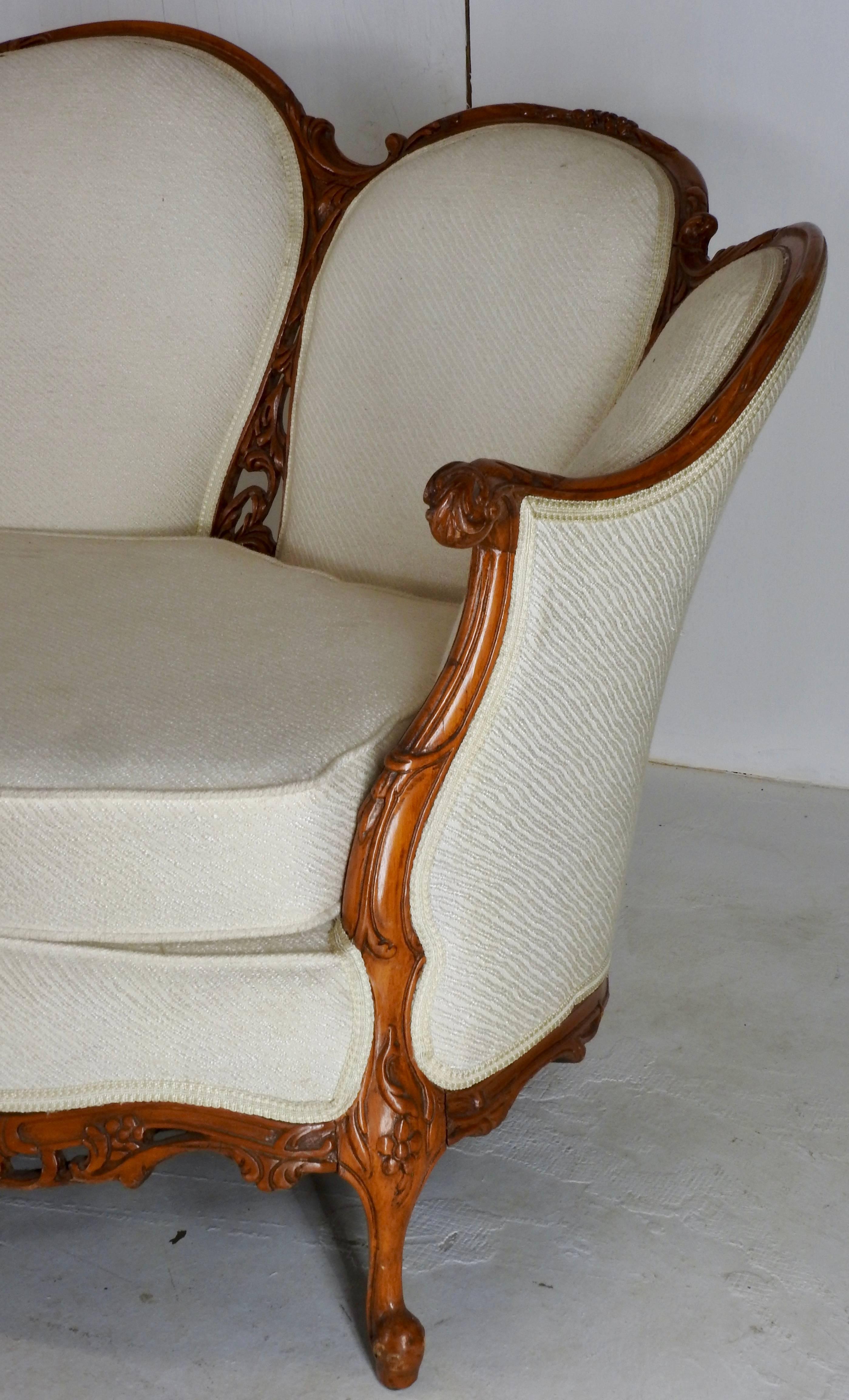 french victorian sofa
