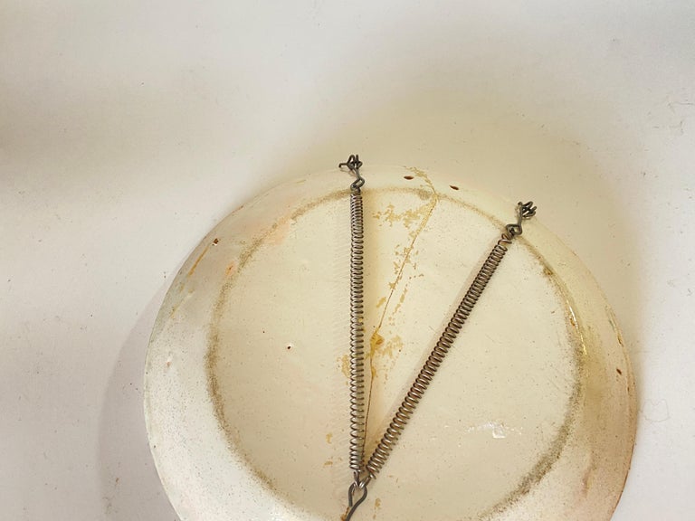 French Faience 18th Century, Hand Painted, Flowers Decor Pattern, Blue ...