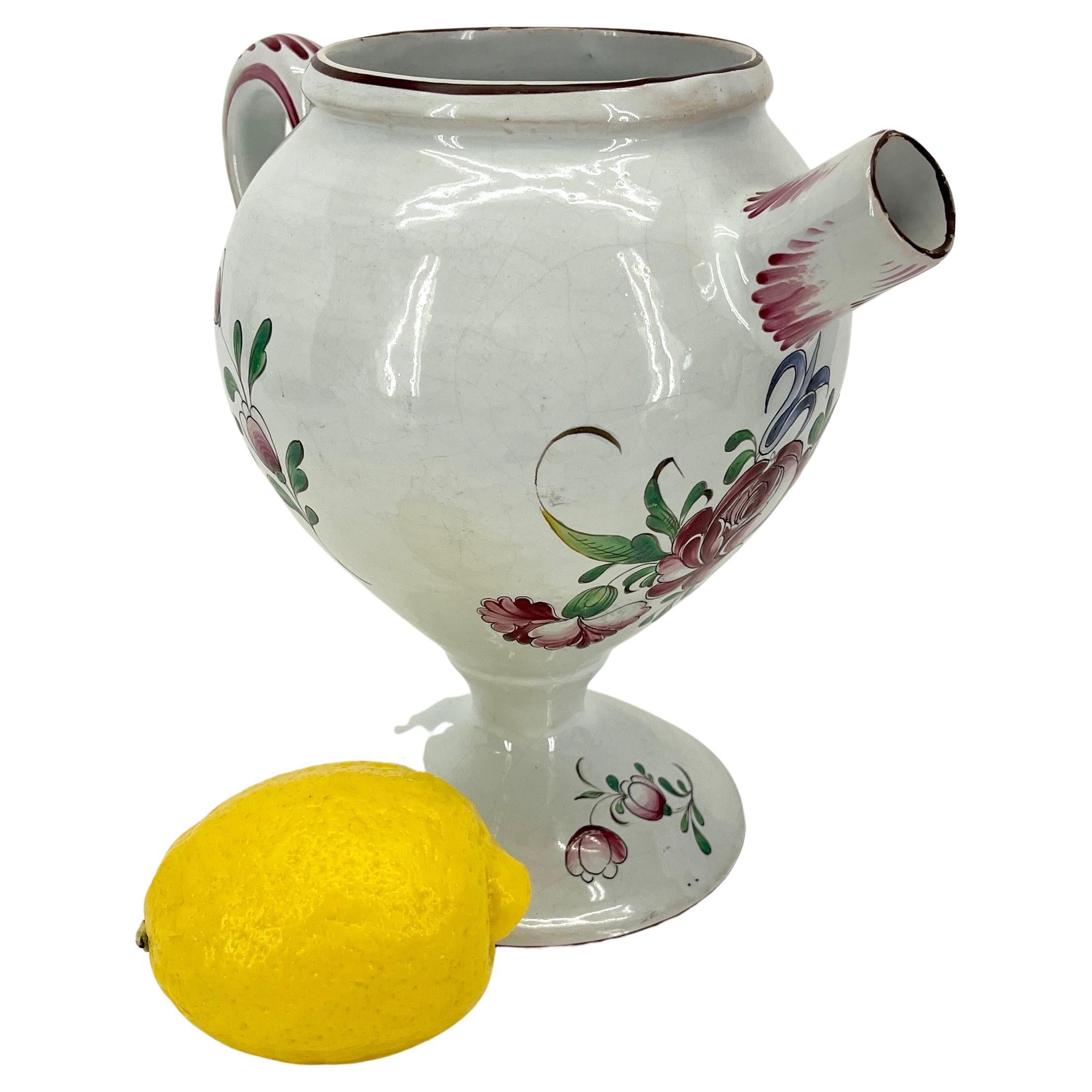 Vaso da farmacia in ceramica faience francese in vendita