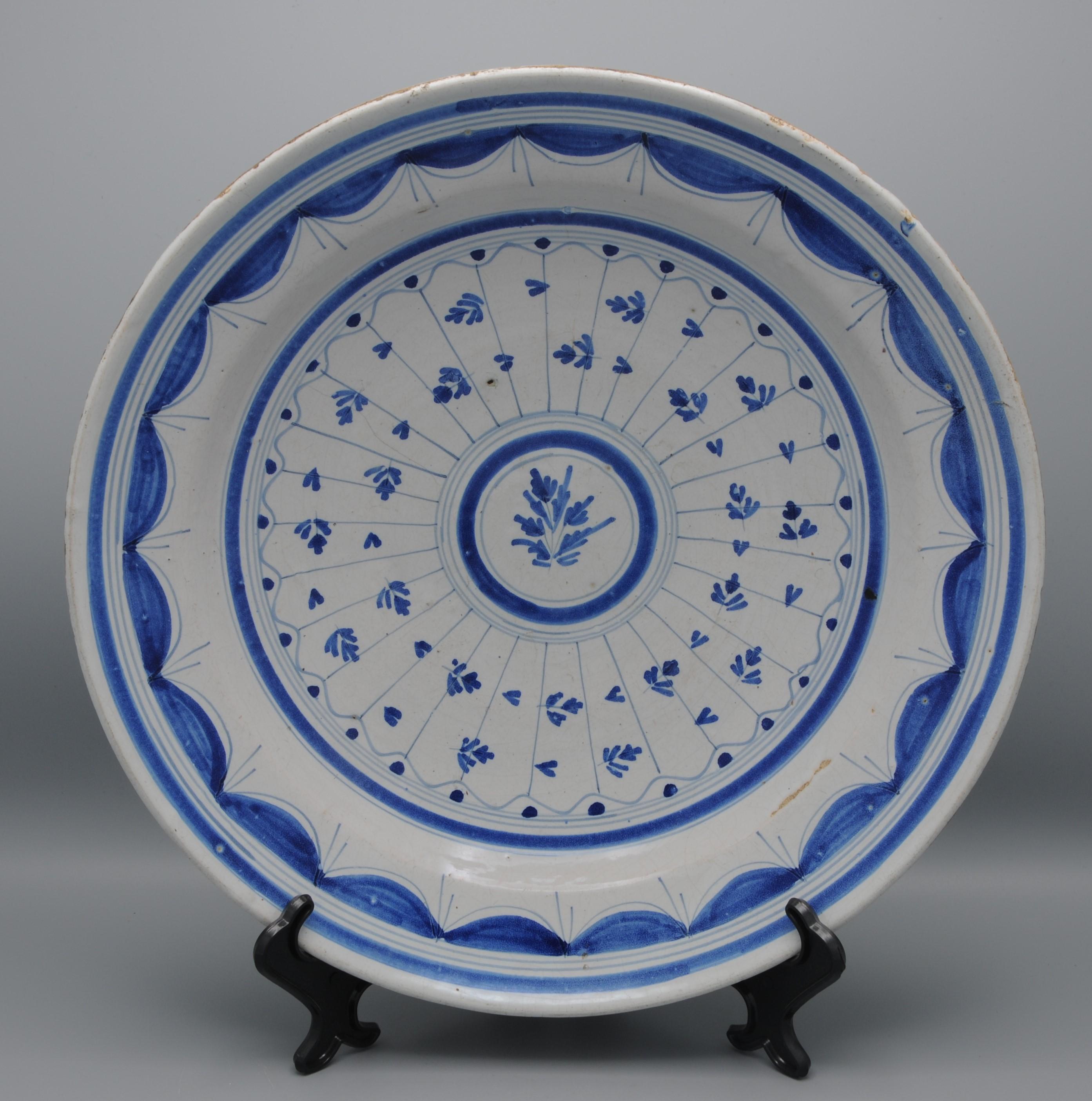 Cargador de loza francesa, S. XIX Arte popular en venta