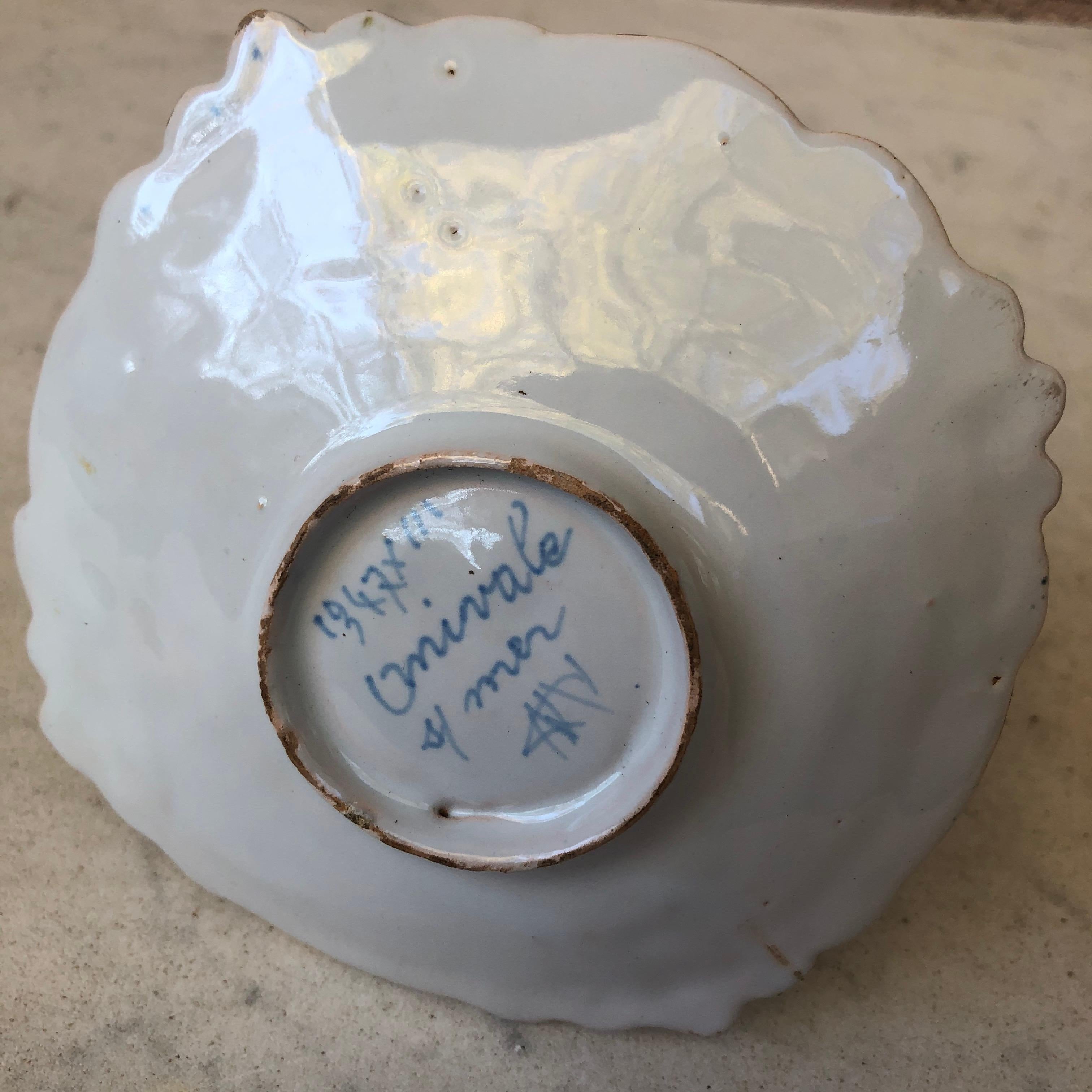 Early 20th Century French Faience Egg Cup, circa 1900