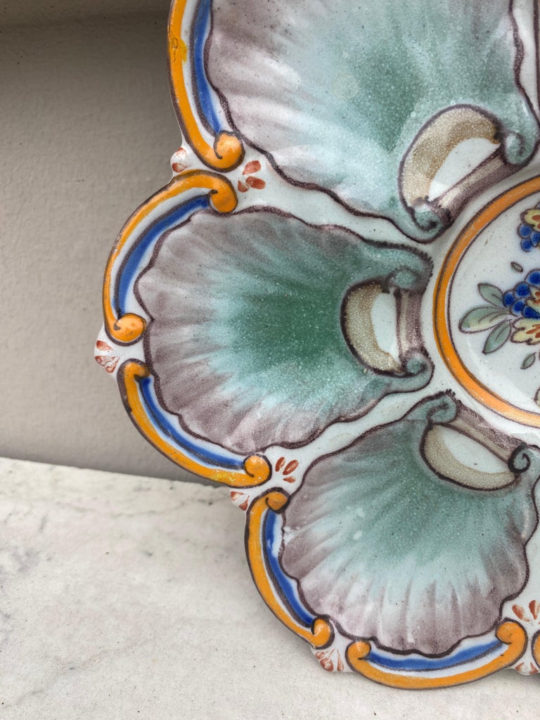 Petit pichet vintage faïence verte de St Clément | Assiettes anciennes