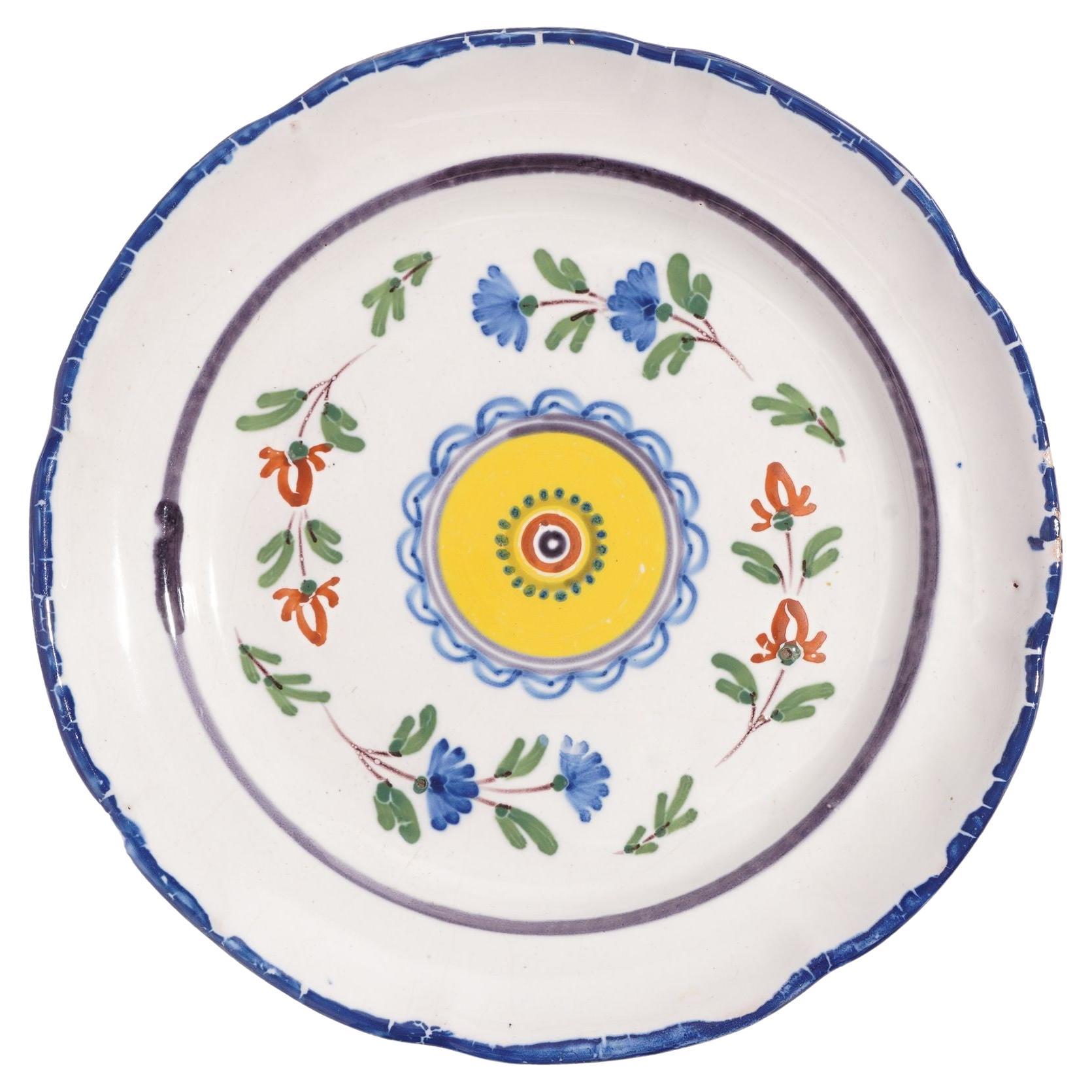French faience plate, c. 1800's