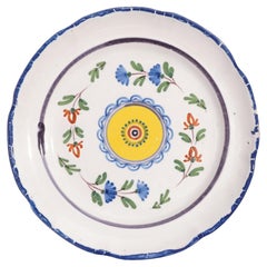 French faience plate, c. 1800's