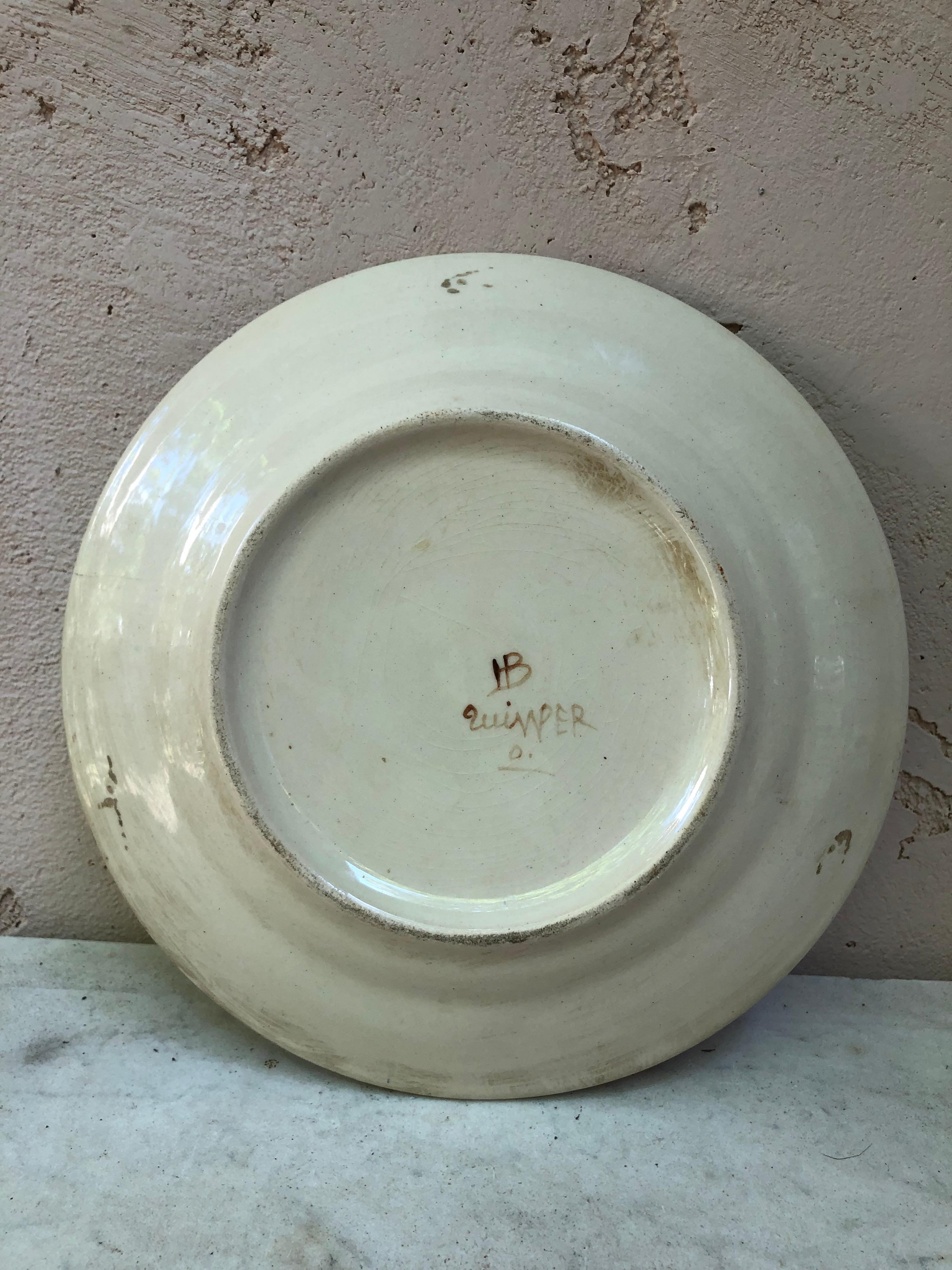 quimper pottery value