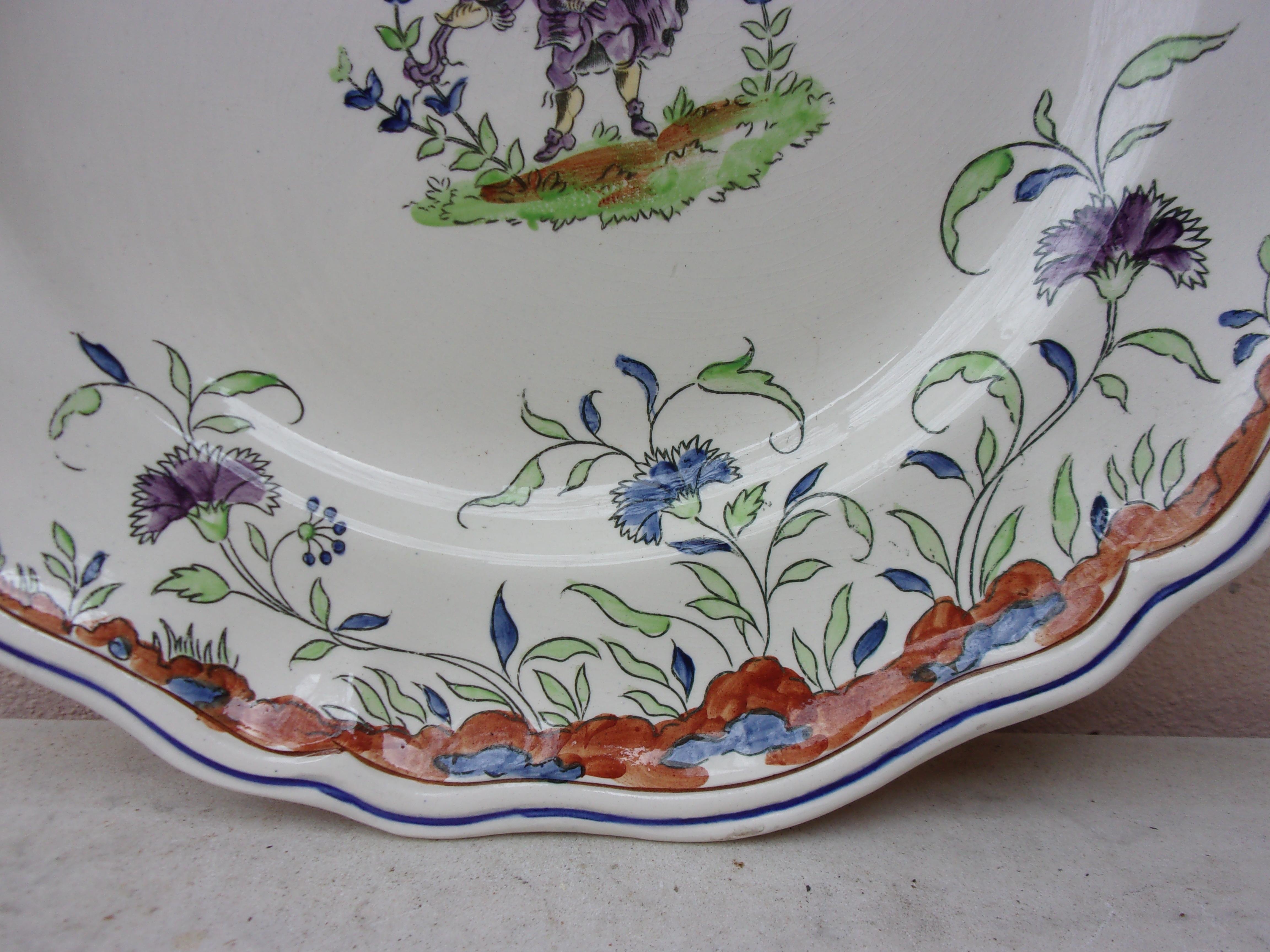 estampille faience longchamp