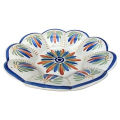 French Faience Platter Henriot Quimper Circa 1900