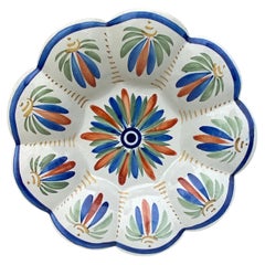 French Faience Platter Henriot Quimper Circa 1900