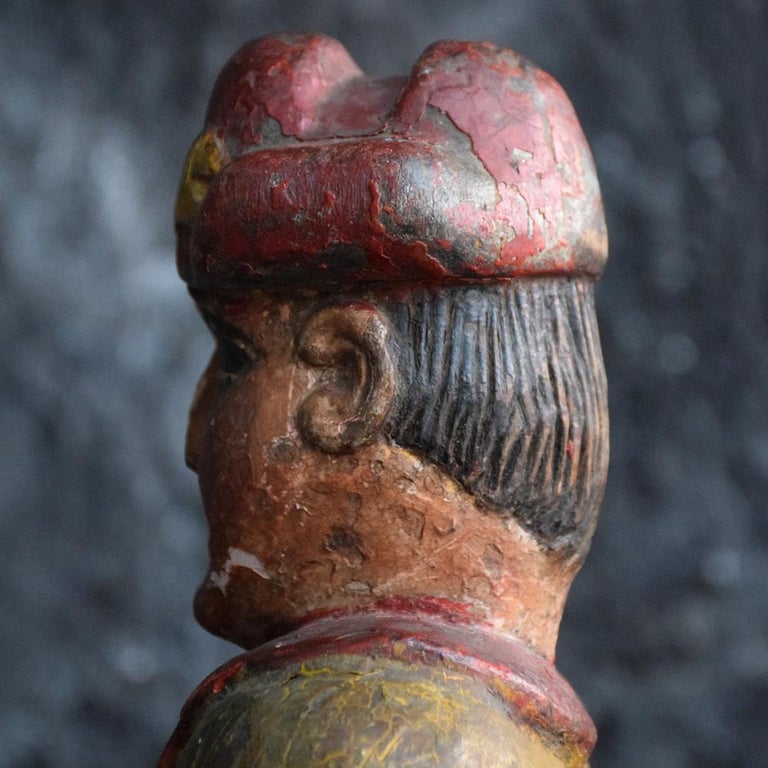 Ancien jeu de massacre chamboule tout art forain art