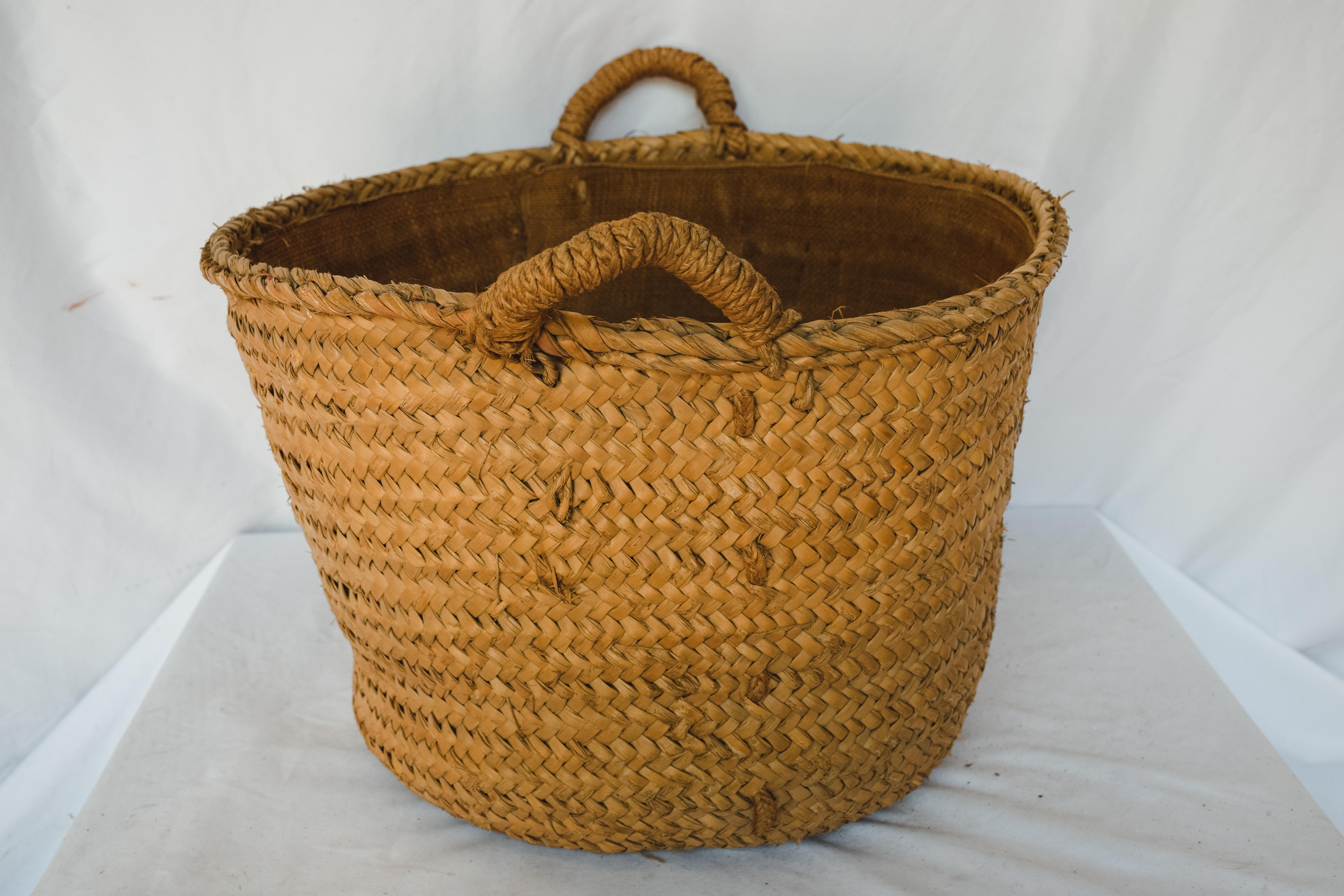 19th Century French Farm Basket