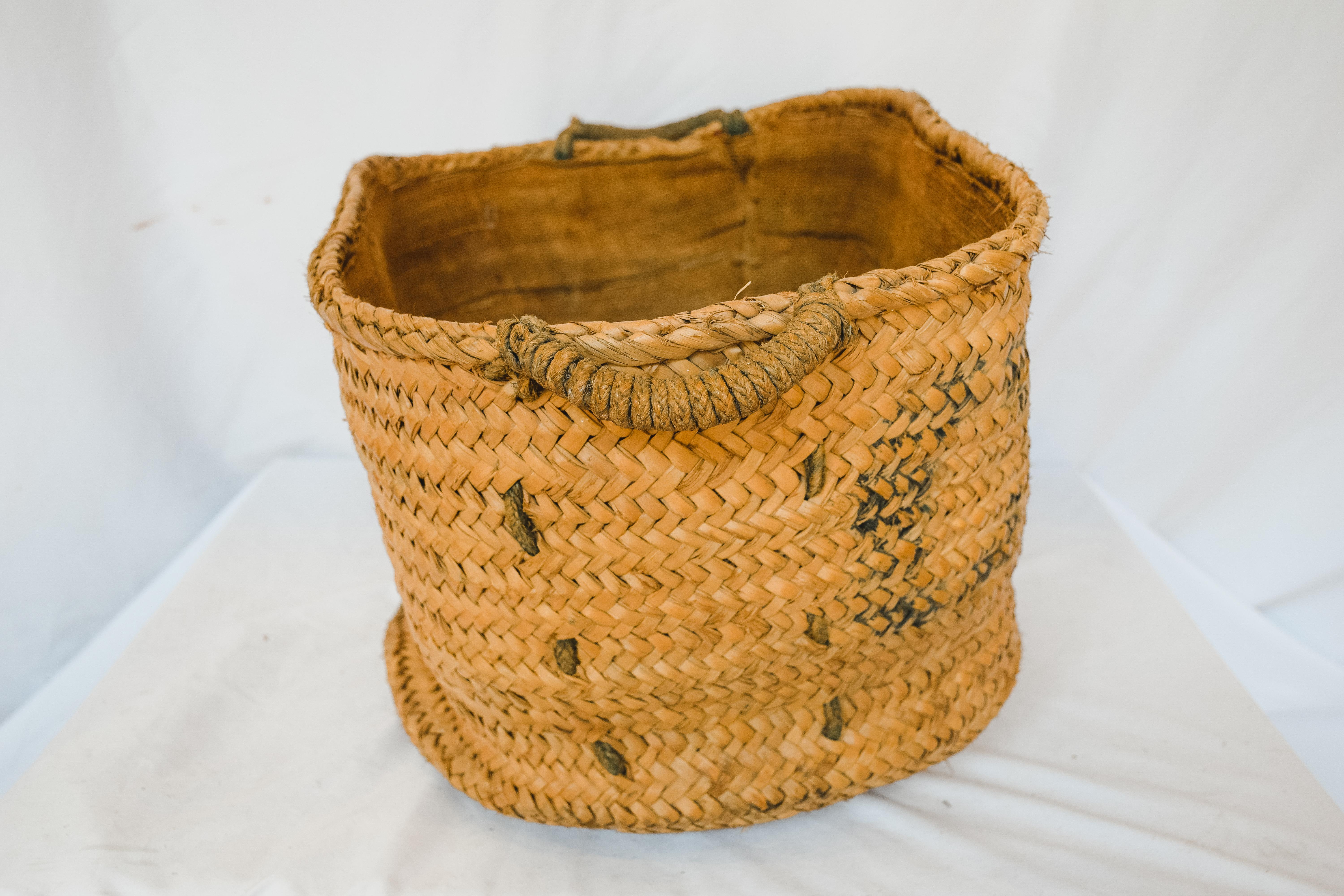 19th Century French Farm Basket