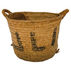 Antique French Farm Basket