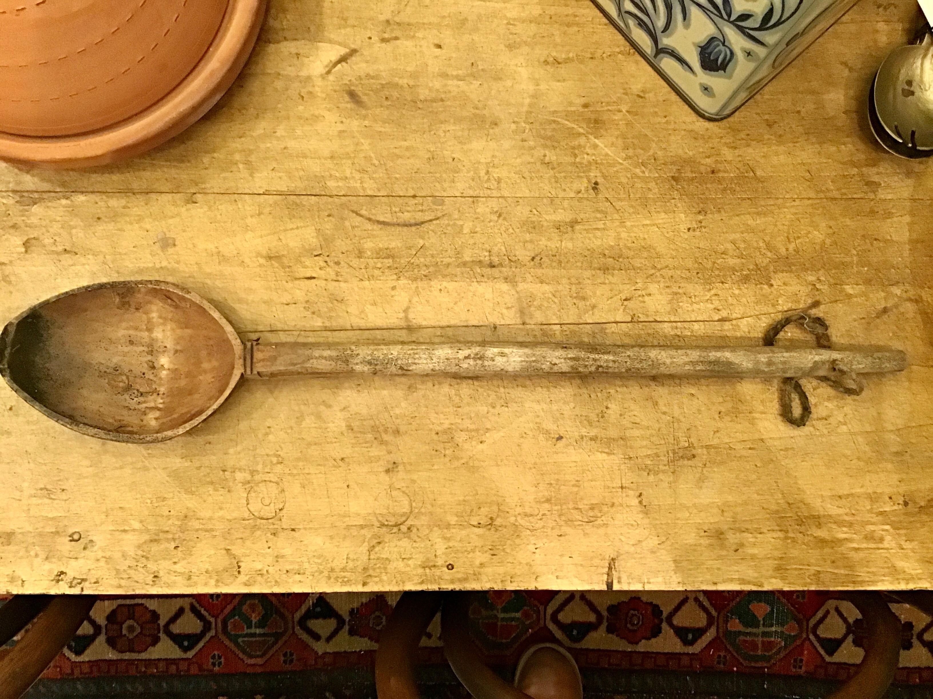 20th Century French Farm Spoon