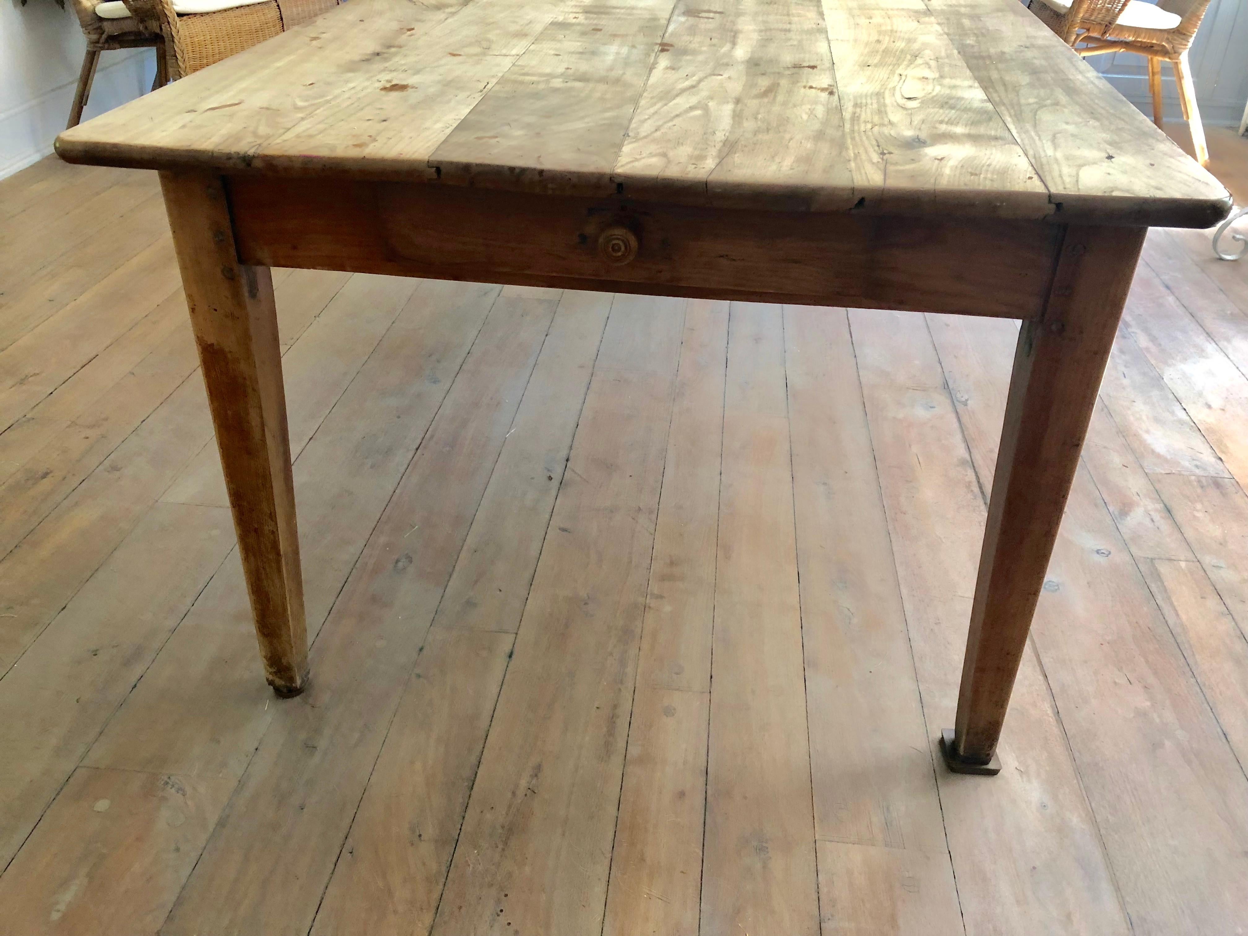 French Farm Table, 19th Century 2