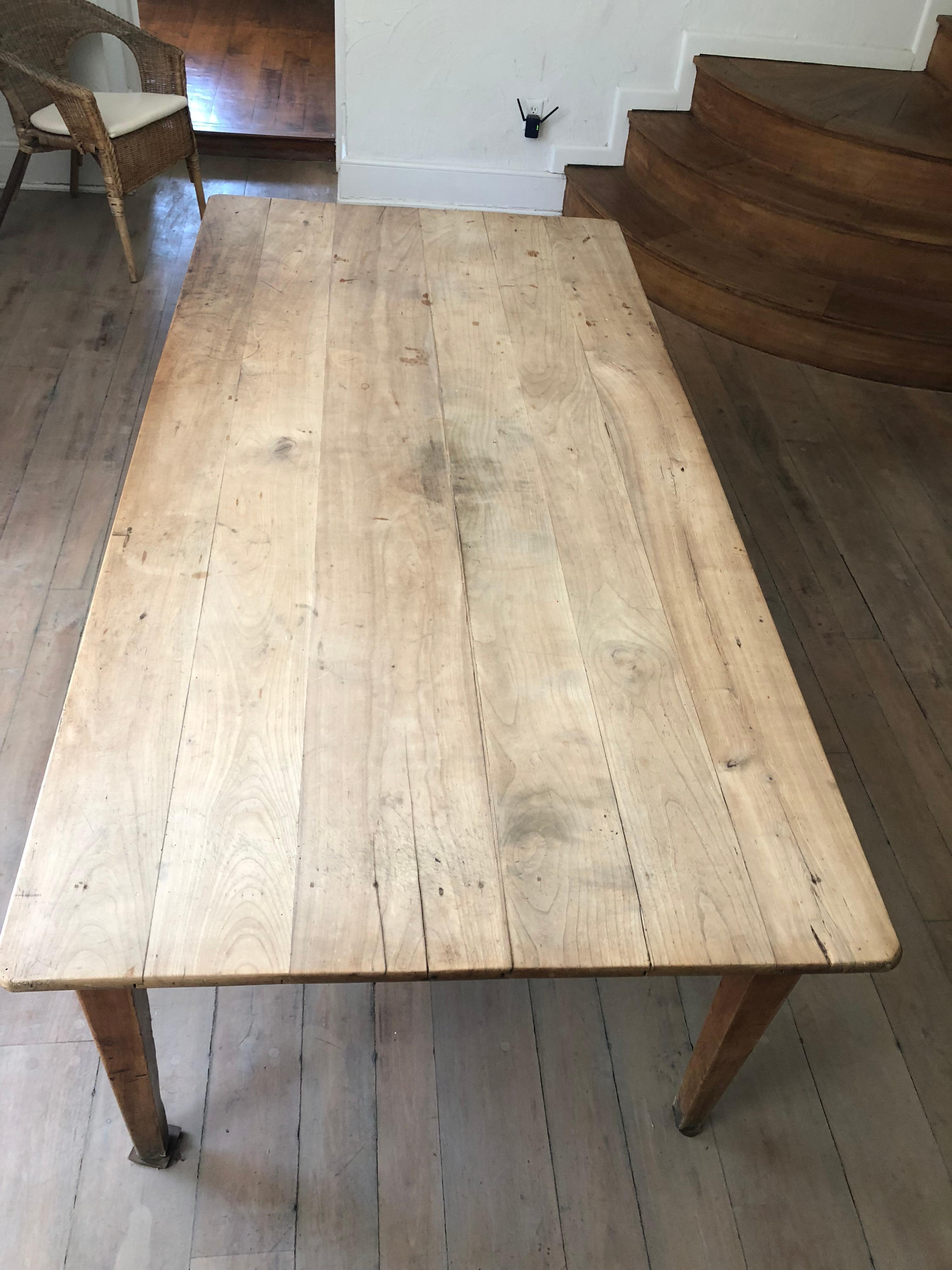 French Farm Table, 19th Century 4