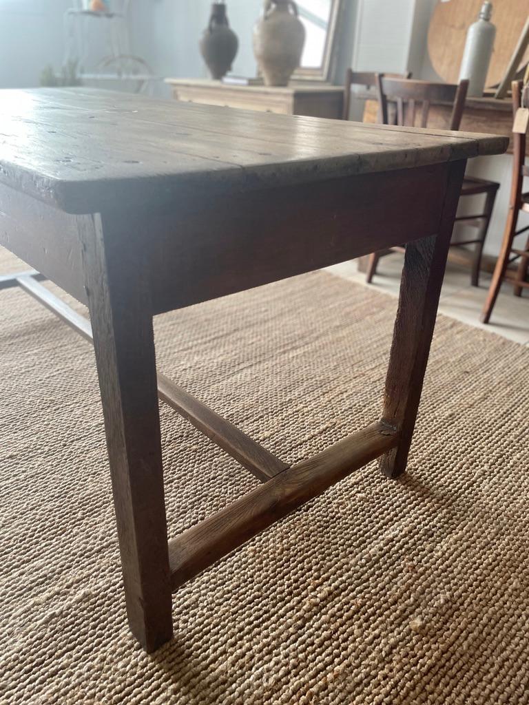 French french farm table end XIX