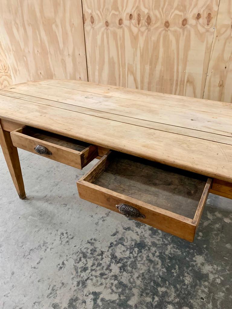 Early 20th Century French Farm Table For Sale