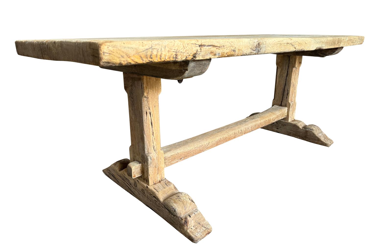 19th Century French Farm Table For Sale