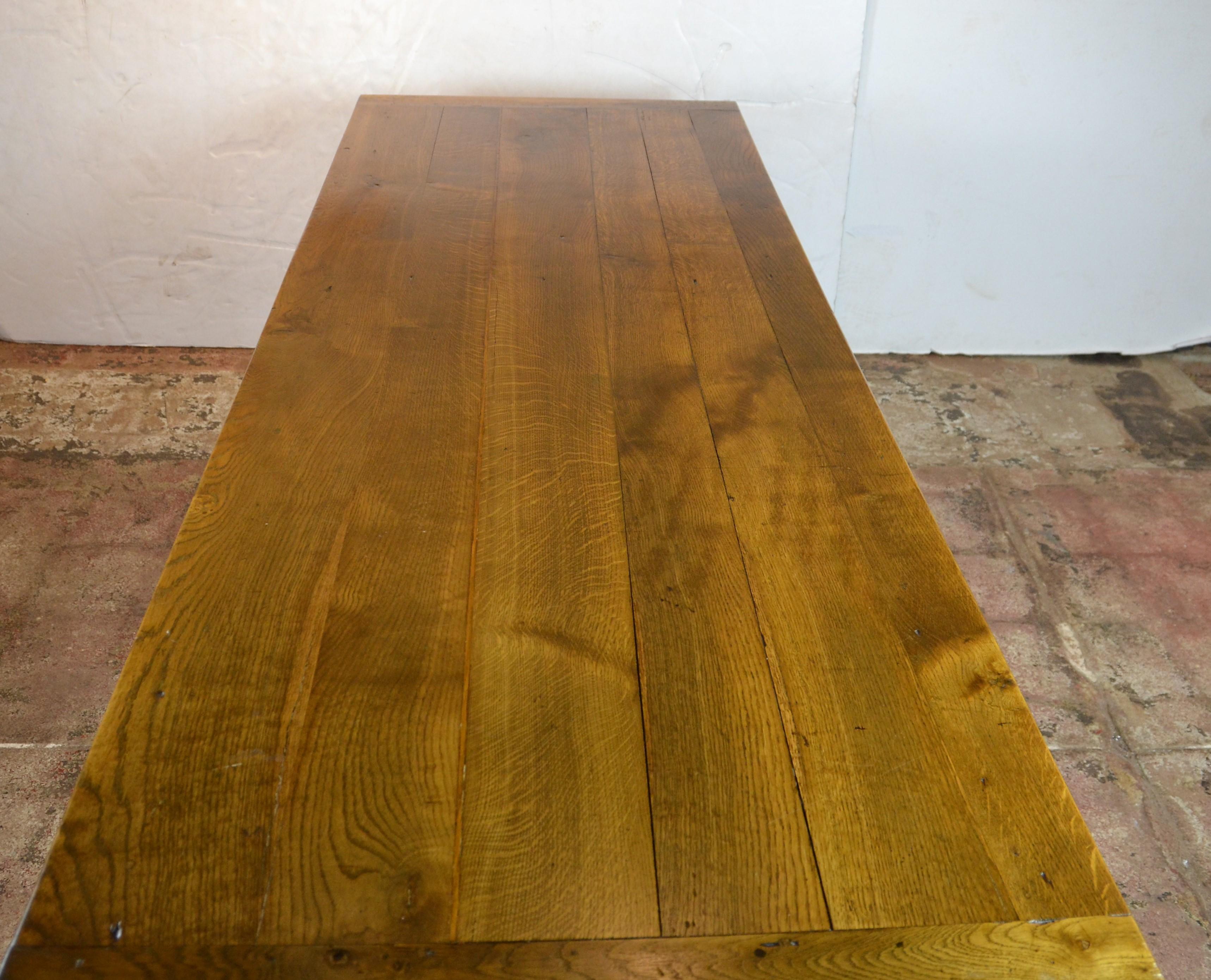 Oak French Farm Table