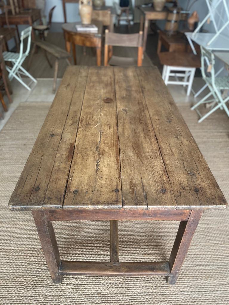 19th Century french farm table end XIX
