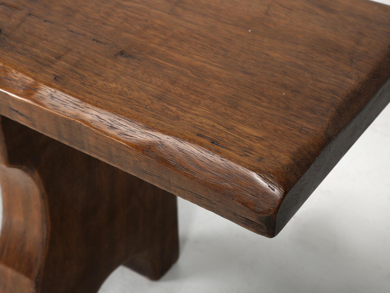 French Farm Table with a Pair of Matching Benches 8