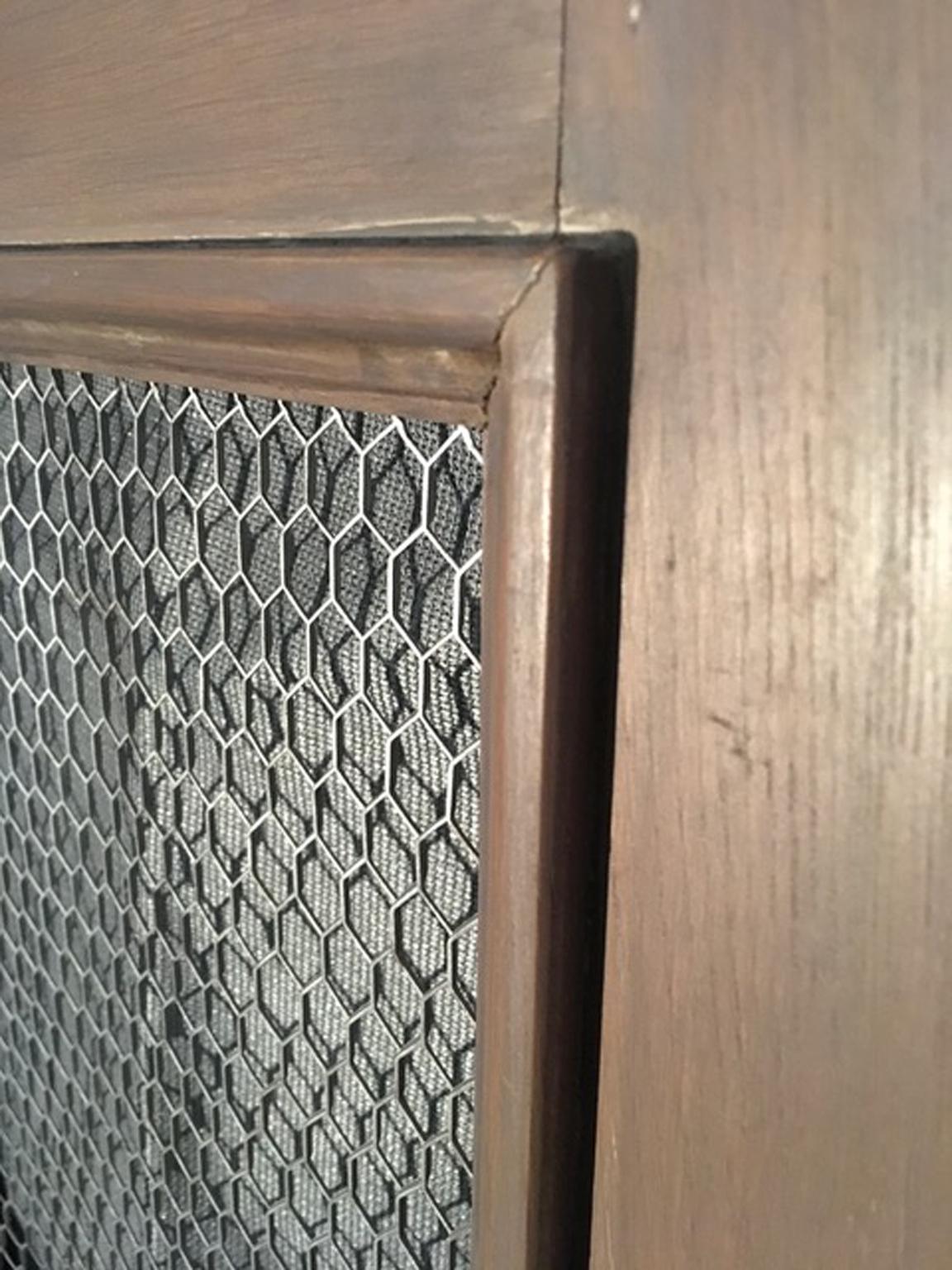 mesh cupboard doors