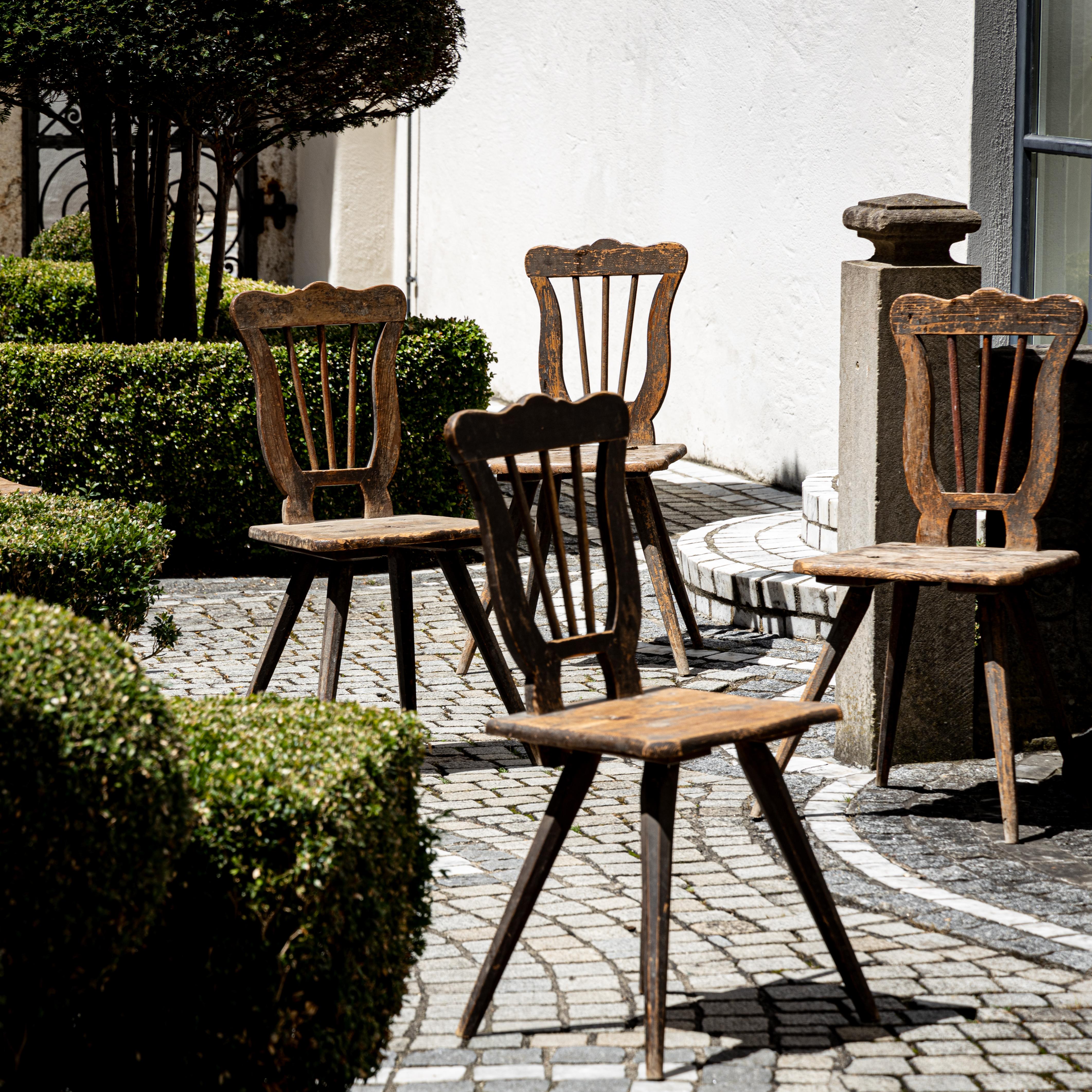 Chaises de ferme françaises, vers 1820/1830 en vente 9