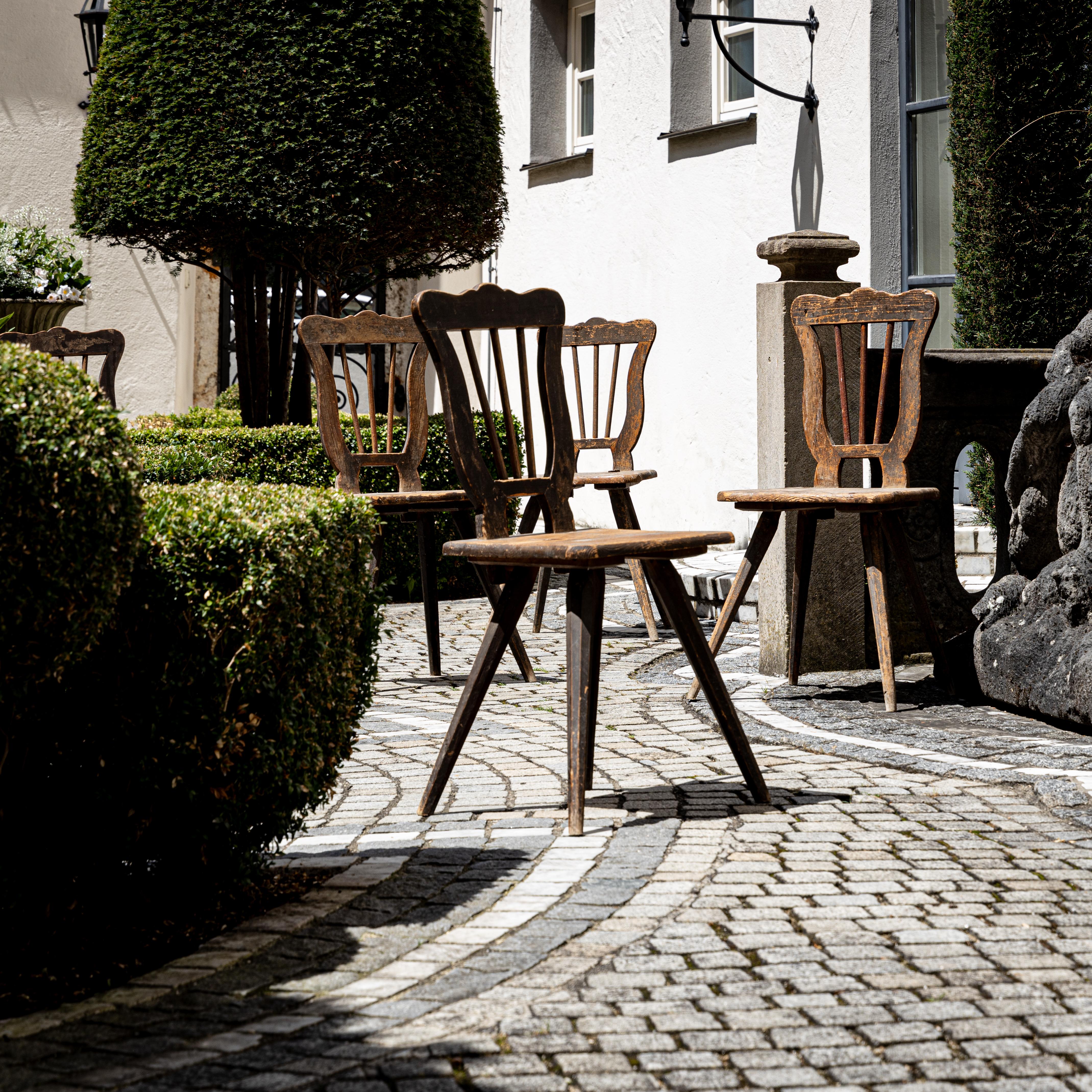 Chaises de ferme françaises, vers 1820/1830 Bon état - En vente à Greding, DE