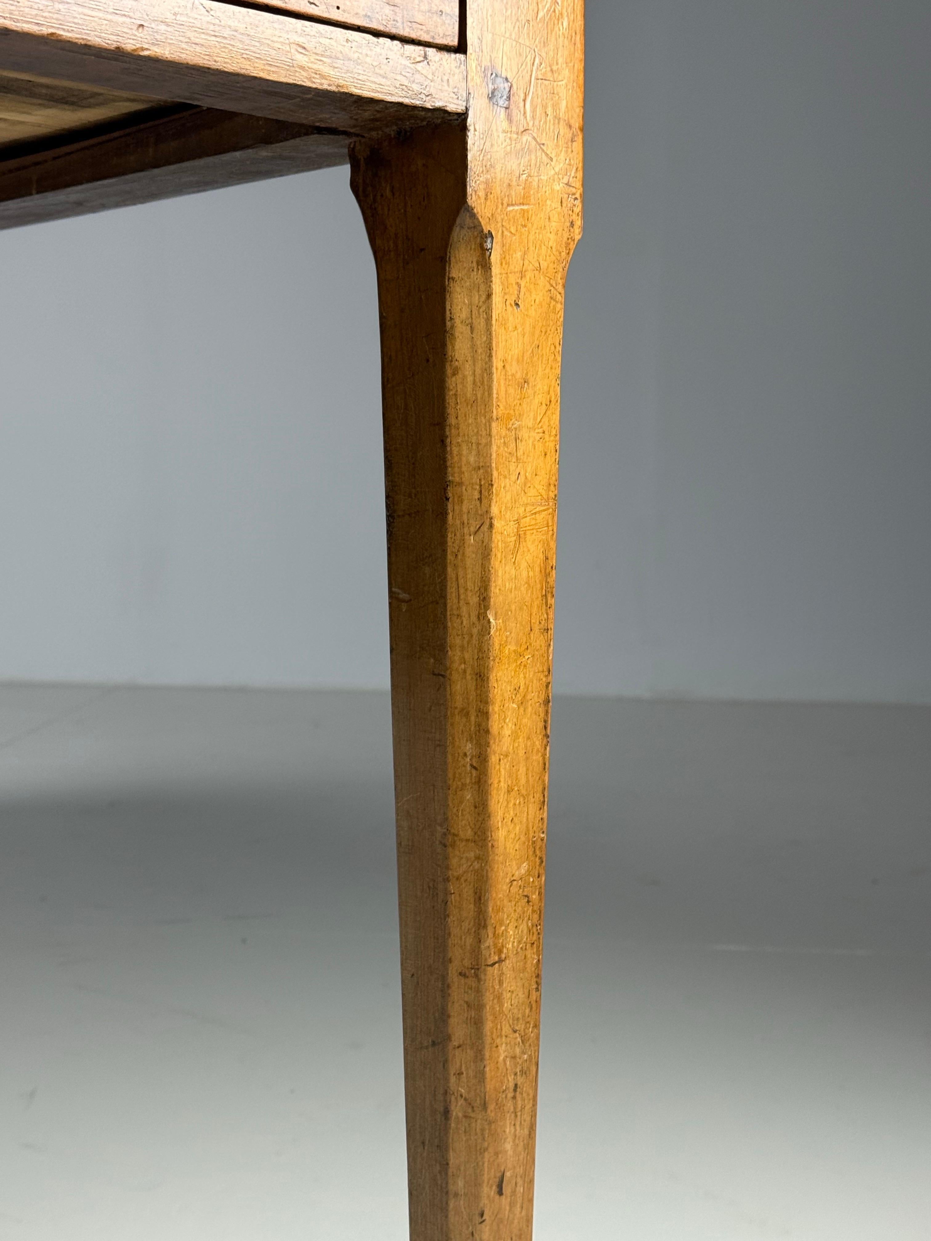 Mesa de comedor de granja francesa siglo XIX en venta 12