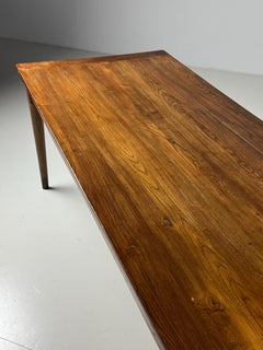 Mesa de comedor de granja francesa siglo XIX