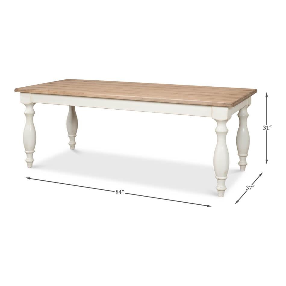 French Farmhouse Dining Table For Sale 4