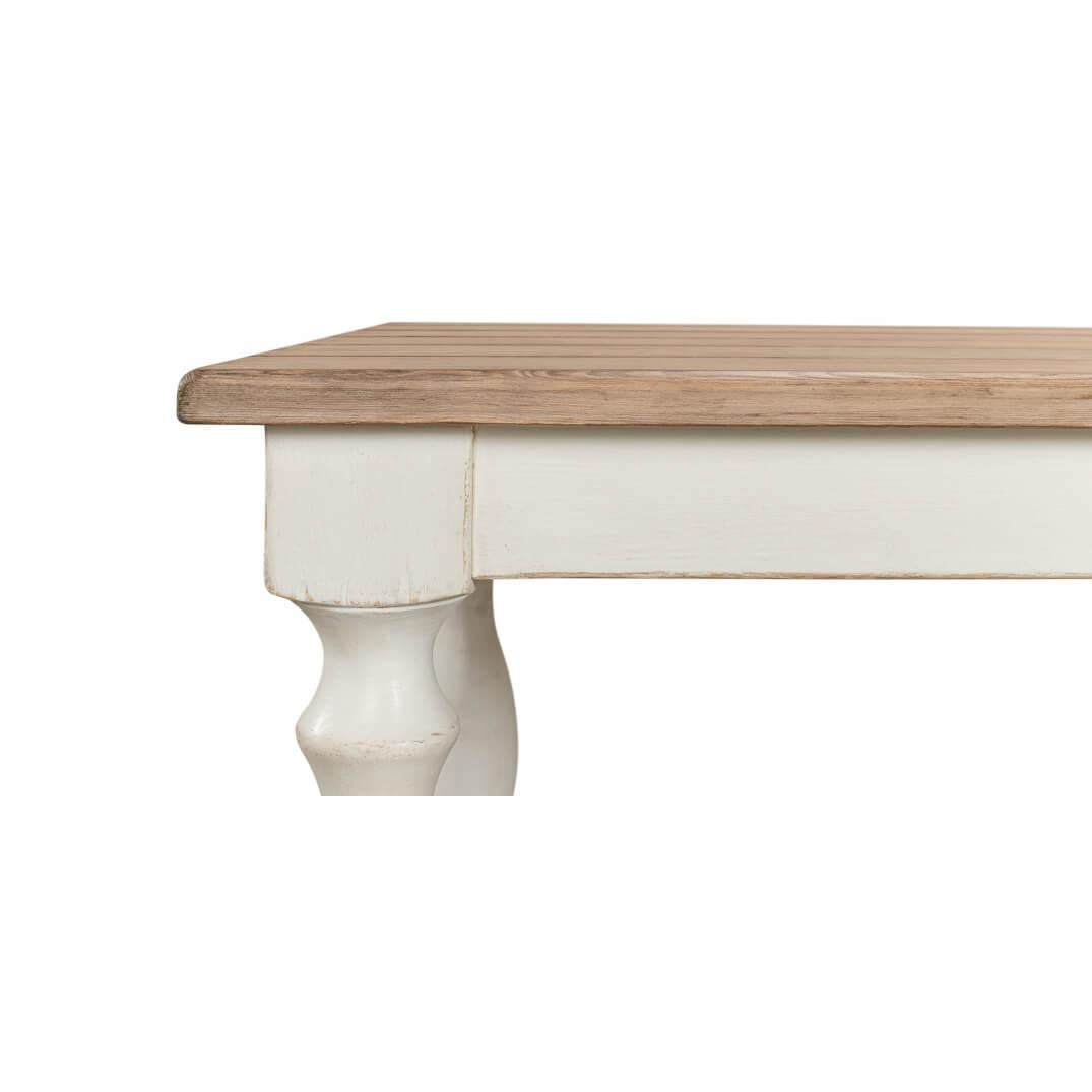 XXIe siècle et contemporain Table de salle à manger de ferme française en vente