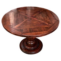 French Farmhouse Pedestal Center/Dining Table