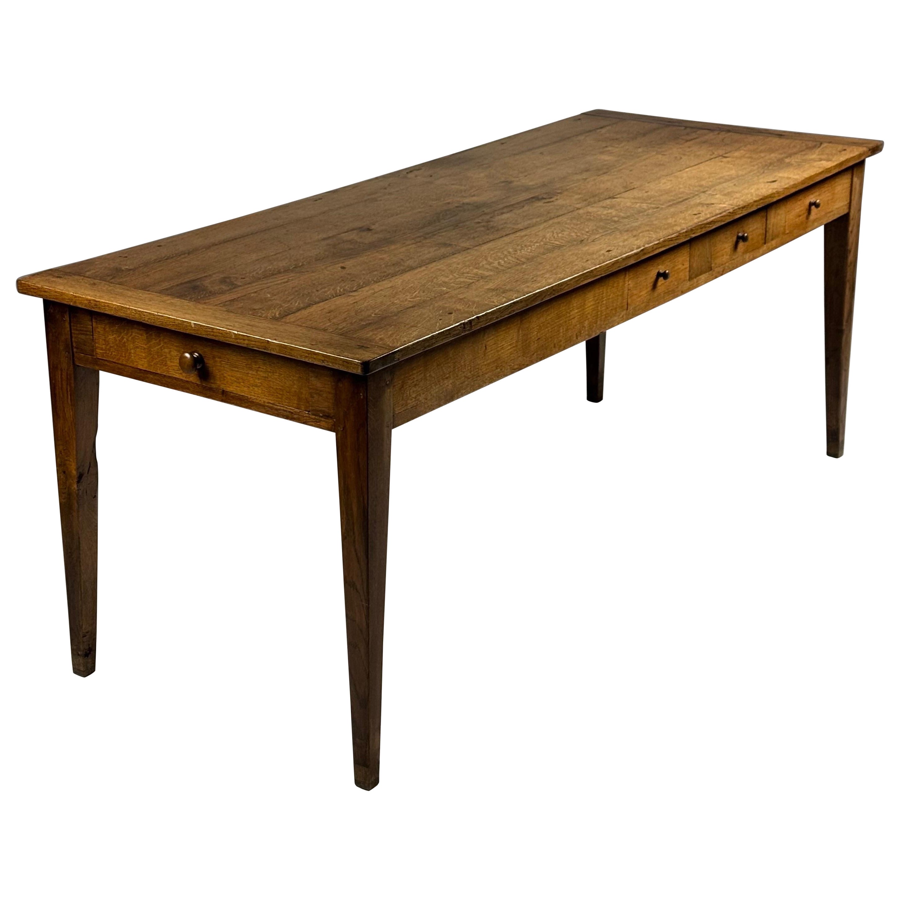 French Farmhouse Table 19th century