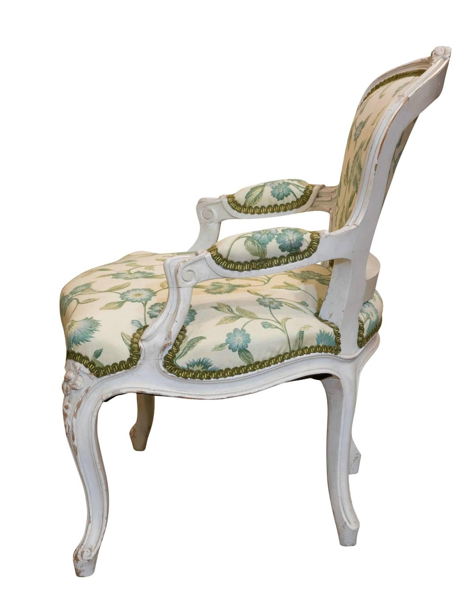 French Fauteille Chair c1930 In Good Condition For Sale In Salisbury, GB