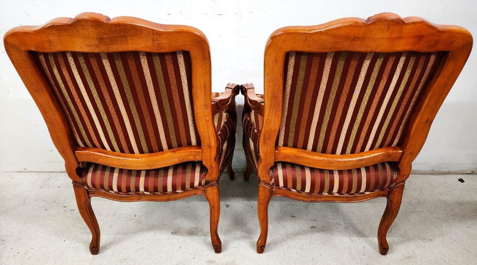 French Bergere Armchairs - A Pair For Sale 4