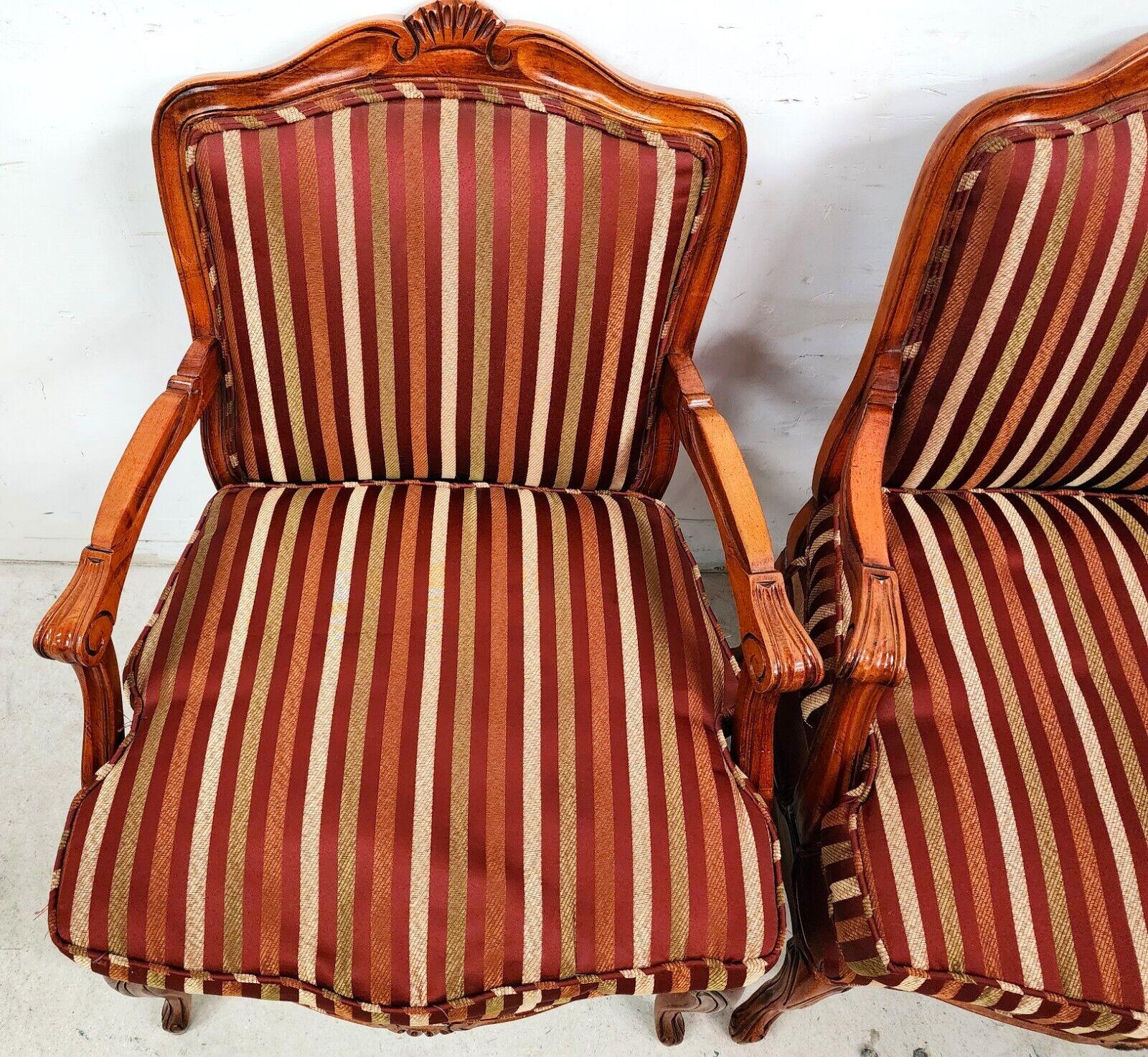 French Bergere Armchairs - A Pair For Sale 1