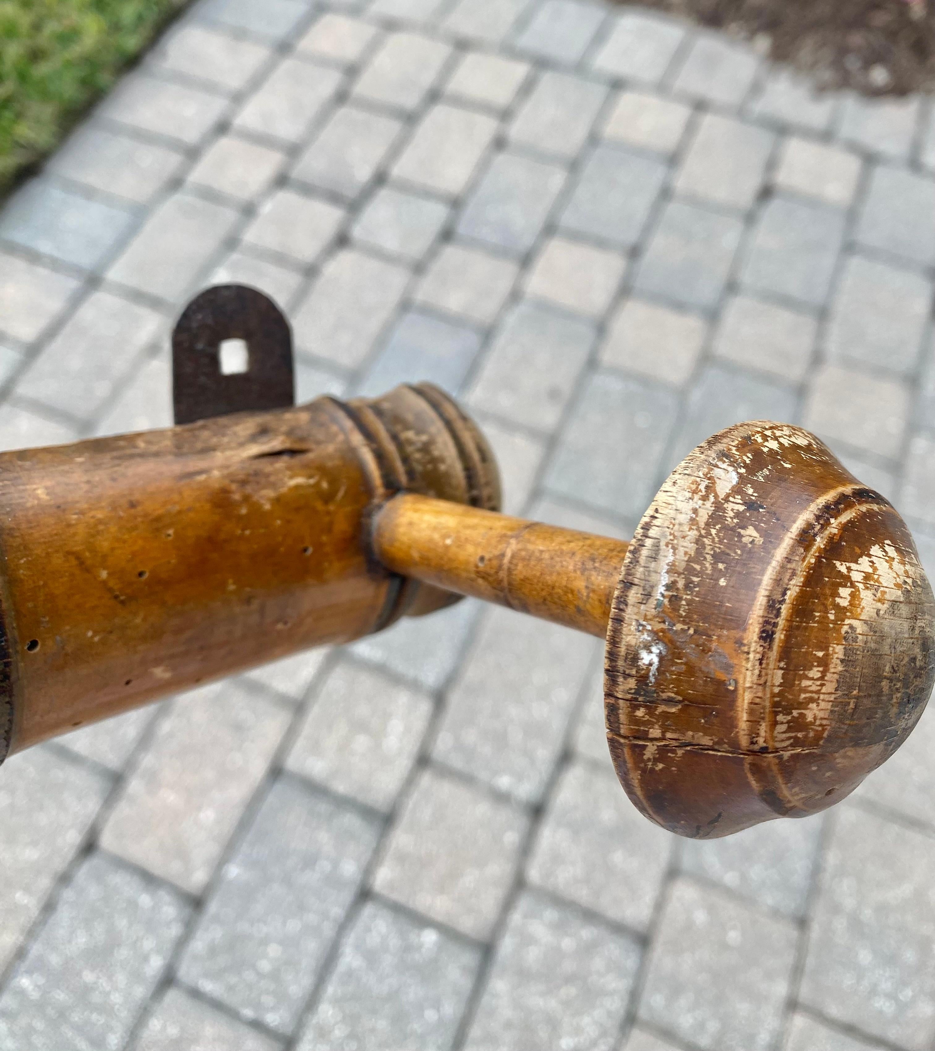 Metal French Faux Bamboo Coat/Purse Hooks For Sale
