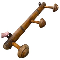 French Faux Bamboo Coat/Purse Hooks