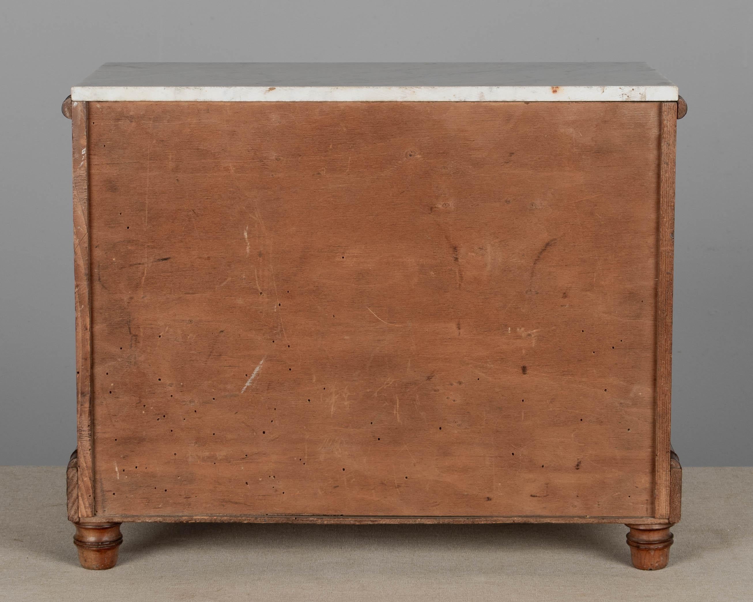 20th Century French Faux Bamboo Miniature Commode For Sale