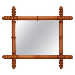 French Faux Bamboo Mirror French Faux Bamboo Mirror