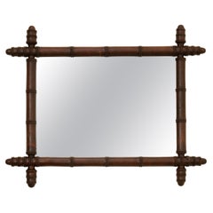 French Faux Bamboo Mirror French Faux Bamboo Mirror