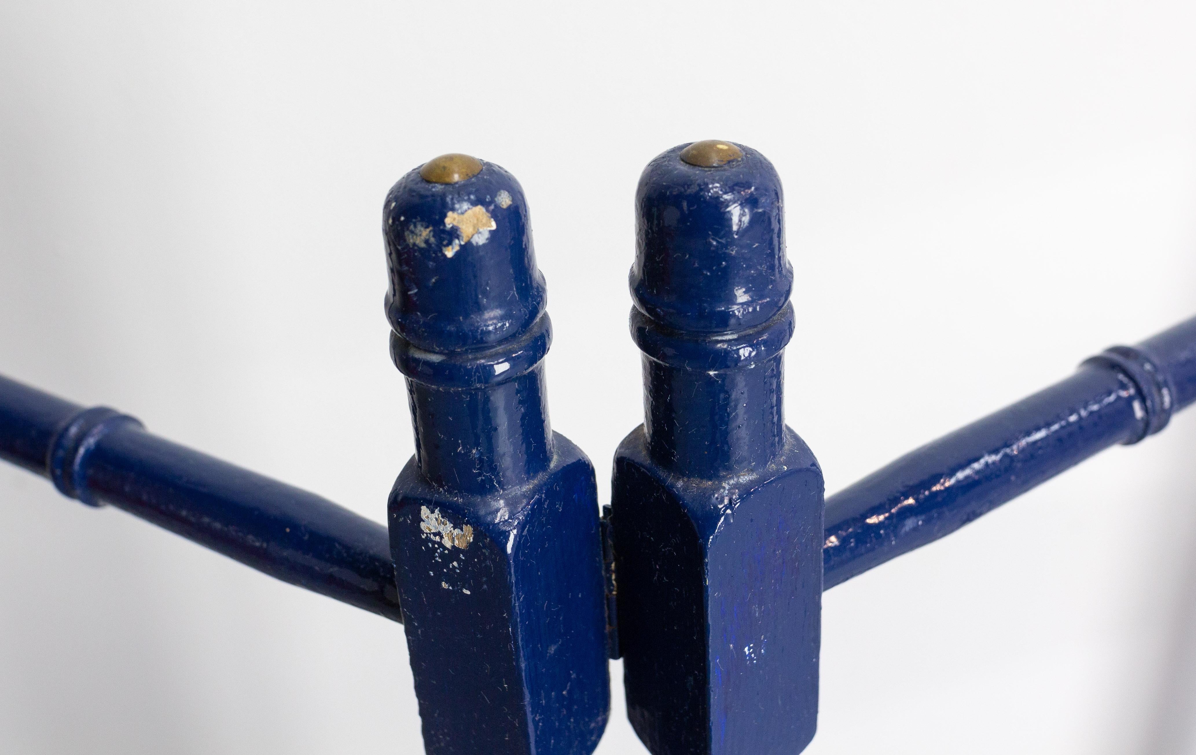 20th Century French Faux Bamboo Towel Rack, circa 1910