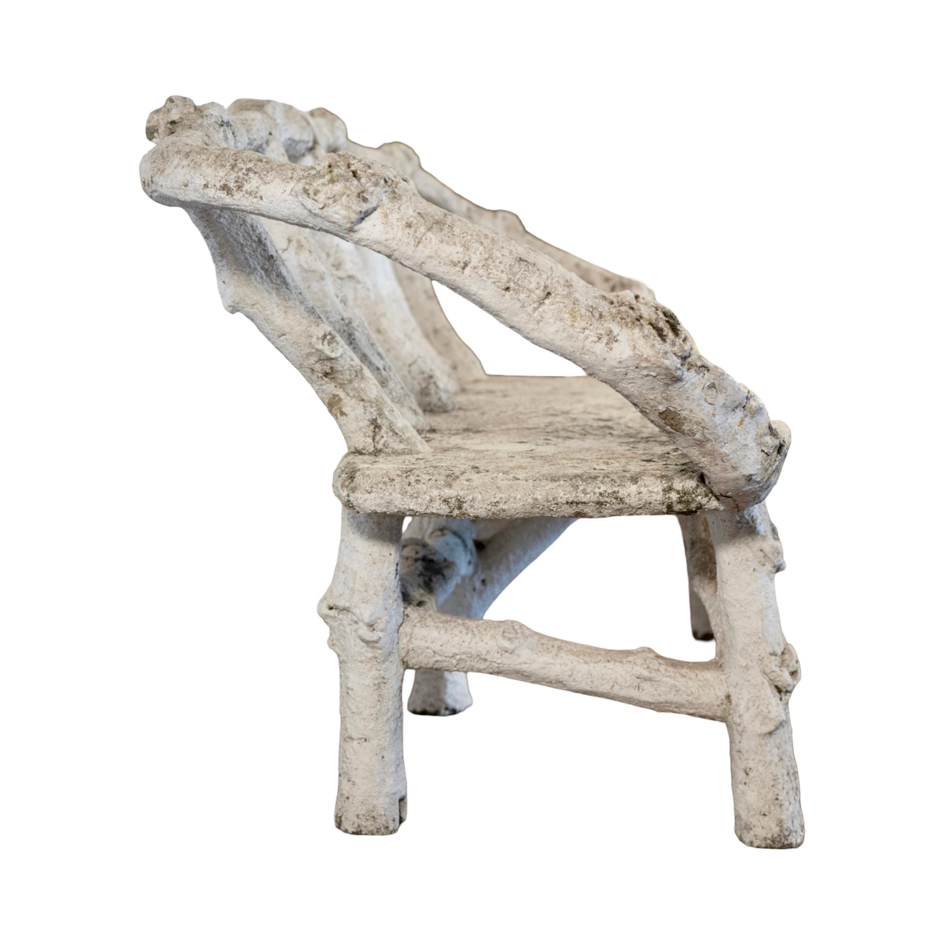 Pelliccia sintetica Panchina francese in finto Boi in vendita