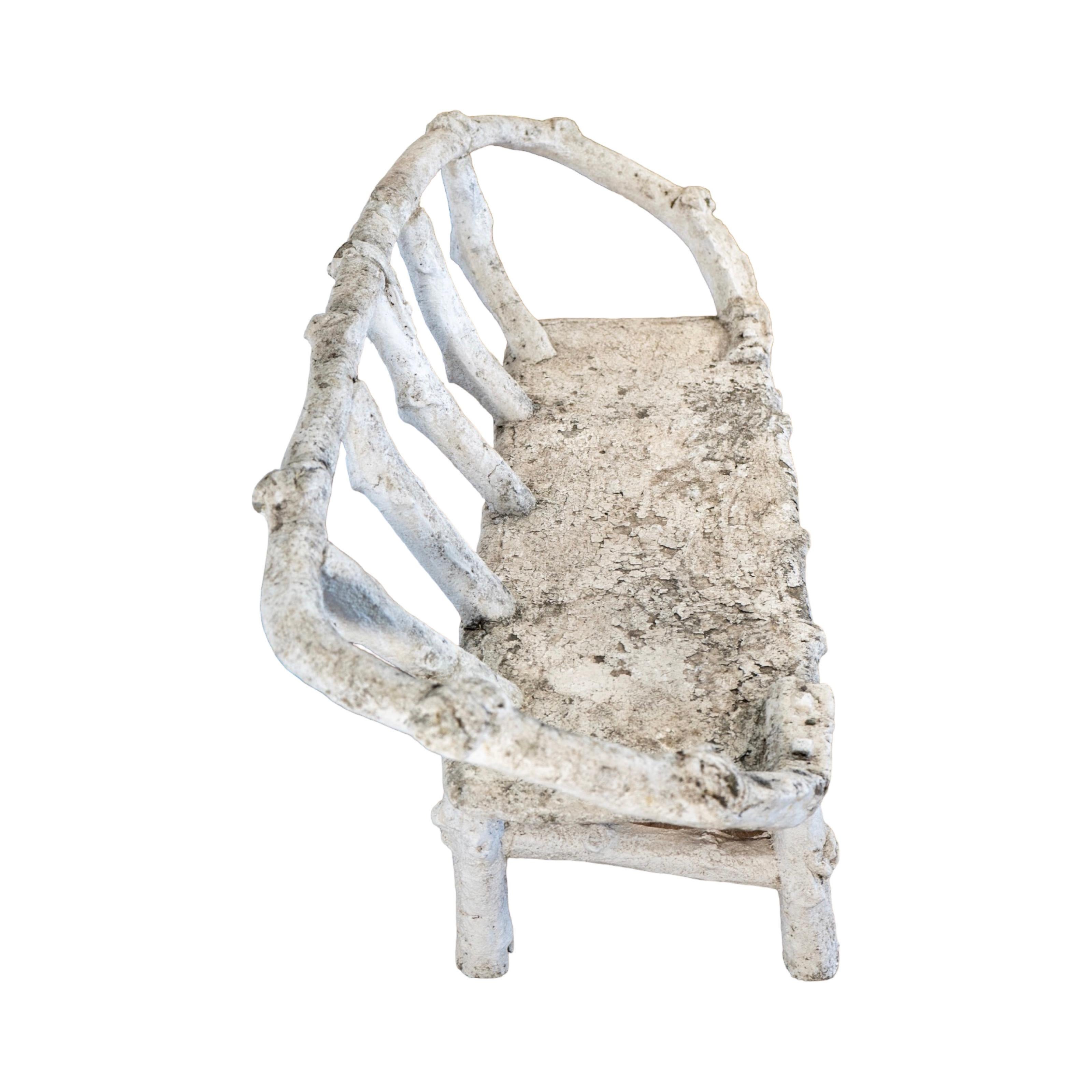 Panchina francese in finto Boi in vendita 1